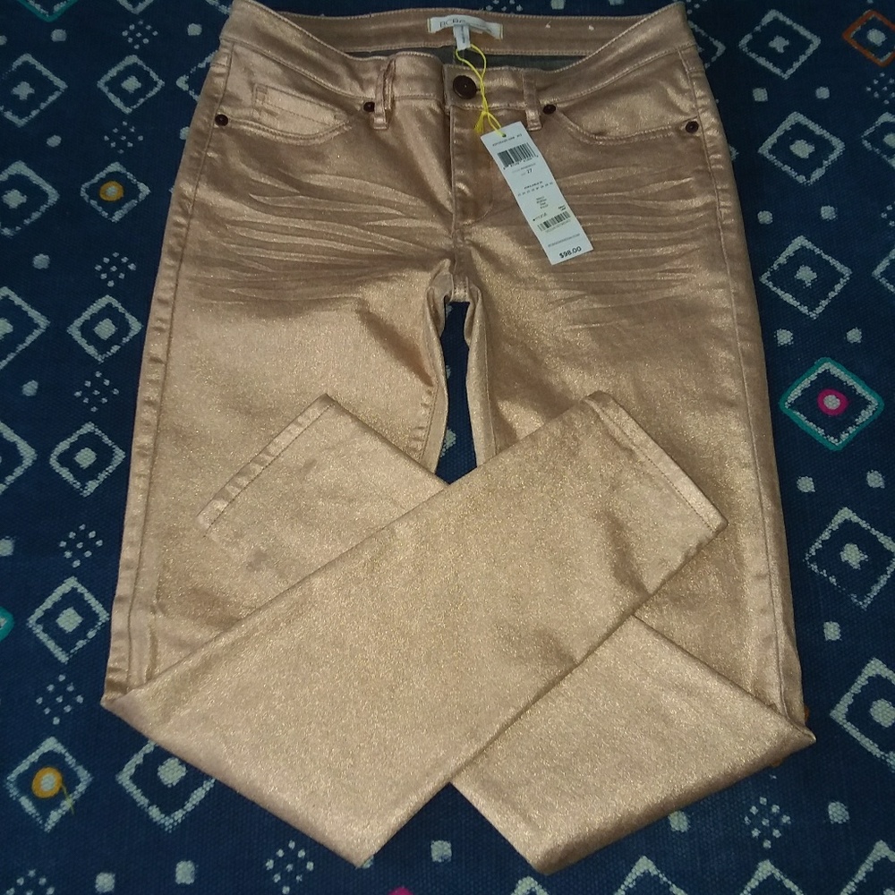 BCBG Rose Gold SkinnyJeans